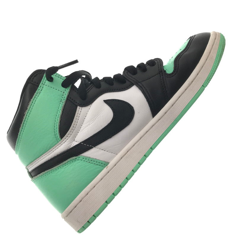 【中古品】【メンズ】 NIKE ナイキ AIR JORDAN 1 HIGH OG DZ5485-130 エアジョーダン 1 ハイ スニーカー 靴 160-260616-na-14-tagh サイズ：27cm US 9 カラー：WHITE/BLACK-GREEN GLOW 万代Net店