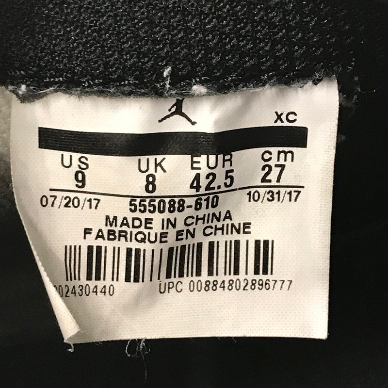 【中古品】【メンズ】 NIKE ナイキ AIR JORDAN 1 RETRO HIGH OG 555088-610 エアジョーダン 1 レトロ ハイ スニーカー 靴 160-260616-na-16-tagh サイズ：27cm US 9 カラー：BRED TOE GYM RED/BLACK-SUMMIT WHITE 万代Net店