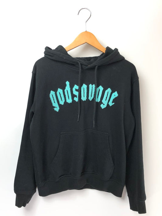 【中古品】【メンズ】 GODSAVAGE ゴッド サヴェージ OG LOGO HOODIE ロゴ フーディー パーカー トップス 142-260627-rt-08-tagh サイズ：M カラー：ブラック 万代Net店