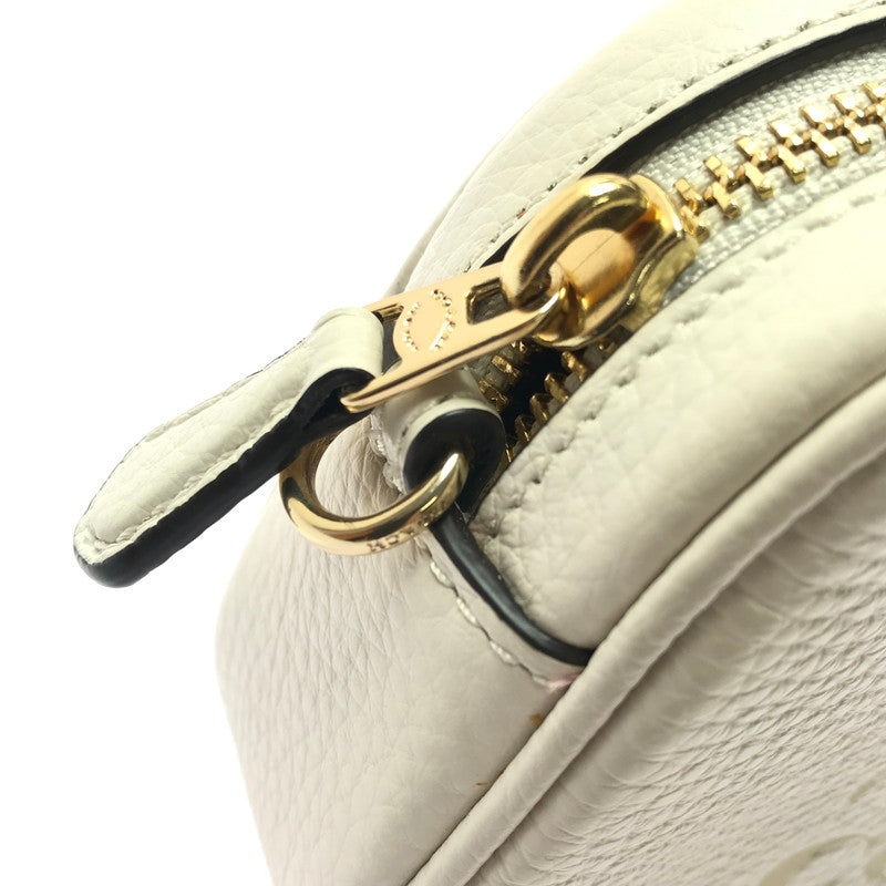 【中古品】【レディース】 COACH 79212 HORSE & CARRIAGE PEBBLED LEATHER CONVERTIBLE BELT BAG ホース ＆ キャリッジ ペブルド レザー コンバーチブル ベルト 180-260704-ty-06-tagh カラー：ホワイト 万代Net店