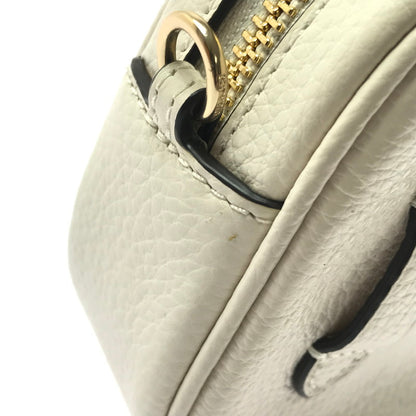 【中古品】【レディース】 COACH 79212 HORSE & CARRIAGE PEBBLED LEATHER CONVERTIBLE BELT BAG ホース ＆ キャリッジ ペブルド レザー コンバーチブル ベルト 180-260704-ty-06-tagh カラー：ホワイト 万代Net店