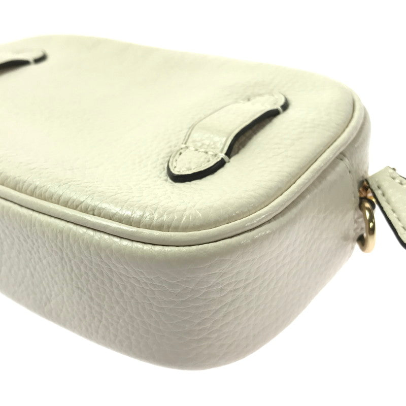 【中古品】【レディース】 COACH 79212 HORSE & CARRIAGE PEBBLED LEATHER CONVERTIBLE BELT BAG ホース ＆ キャリッジ ペブルド レザー コンバーチブル ベルト 180-260704-ty-06-tagh カラー：ホワイト 万代Net店