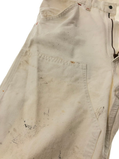 【現状渡し品】【メンズ】 CARHARTT カーハート 1889-1989 100YEARS 80’s DOUBLE KNEE PAINTER PANTS 星タグ ダブルニー ペインター パンツ ボトムス 157-260627-rt-21-tagh サイズ：30×30 カラー：ホワイト 万代Net店