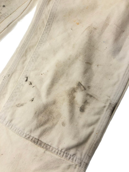 【現状渡し品】【メンズ】 CARHARTT カーハート 1889-1989 100YEARS 80’s DOUBLE KNEE PAINTER PANTS 星タグ ダブルニー ペインター パンツ ボトムス 157-260627-rt-21-tagh サイズ：30×30 カラー：ホワイト 万代Net店