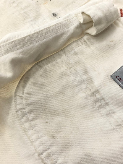 【現状渡し品】【メンズ】 CARHARTT カーハート 1889-1989 100YEARS 80’s DOUBLE KNEE PAINTER PANTS 星タグ ダブルニー ペインター パンツ ボトムス 157-260627-rt-21-tagh サイズ：30×30 カラー：ホワイト 万代Net店