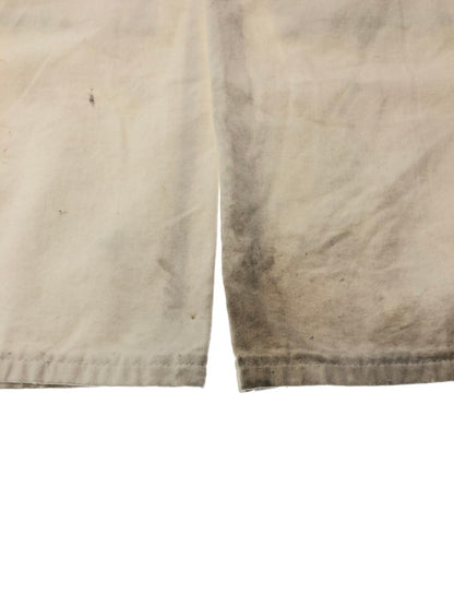 【現状渡し品】【メンズ】 CARHARTT カーハート 1889-1989 100YEARS 80’s DOUBLE KNEE PAINTER PANTS 星タグ ダブルニー ペインター パンツ ボトムス 157-260627-rt-21-tagh サイズ：30×30 カラー：ホワイト 万代Net店