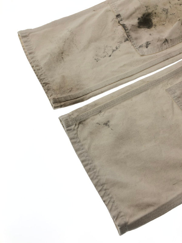 【現状渡し品】【メンズ】 CARHARTT カーハート 1889-1989 100YEARS 80’s DOUBLE KNEE PAINTER PANTS 星タグ ダブルニー ペインター パンツ ボトムス 157-260627-rt-21-tagh サイズ：30×30 カラー：ホワイト 万代Net店