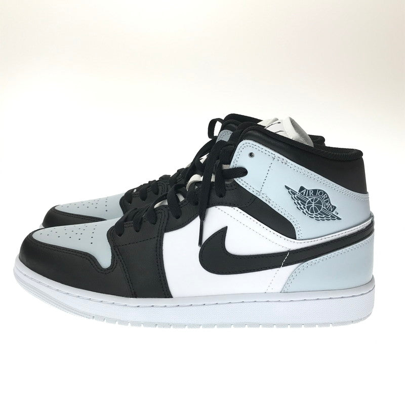 【中古美品】【メンズ】 NIKE ナイキ AIR JORDAN 1 MID DQ8426-002 エアジョーダン 1 ミッド スニーカー 靴 160-260616-na-13-tagh サイズ：30cm US 12 カラー：BLACK/AURA-WHITE-SQUADRON BLUE 万代Net店