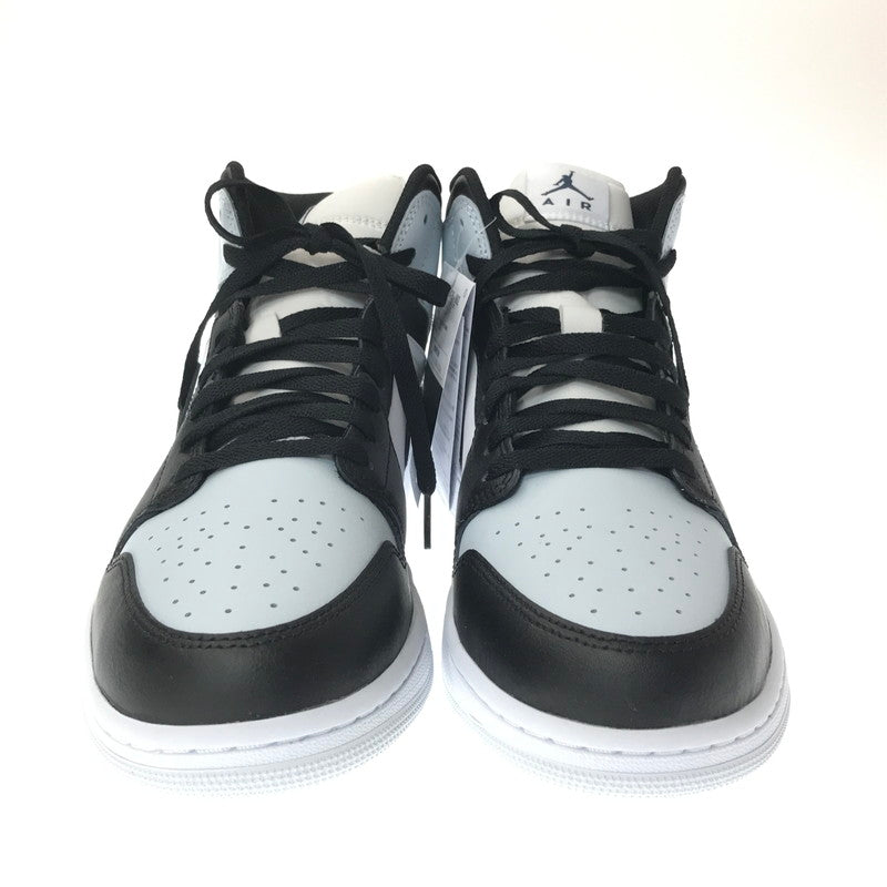 【中古美品】【メンズ】 NIKE ナイキ AIR JORDAN 1 MID DQ8426-002 エアジョーダン 1 ミッド スニーカー 靴 160-260616-na-13-tagh サイズ：30cm US 12 カラー：BLACK/AURA-WHITE-SQUADRON BLUE 万代Net店
