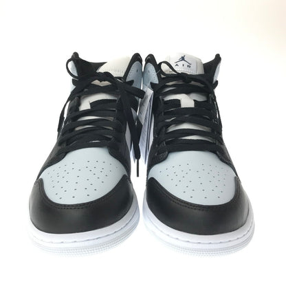 【中古美品】【メンズ】 NIKE ナイキ AIR JORDAN 1 MID DQ8426-002 エアジョーダン 1 ミッド スニーカー 靴 160-260616-na-13-tagh サイズ：30cm US 12 カラー：BLACK/AURA-WHITE-SQUADRON BLUE 万代Net店