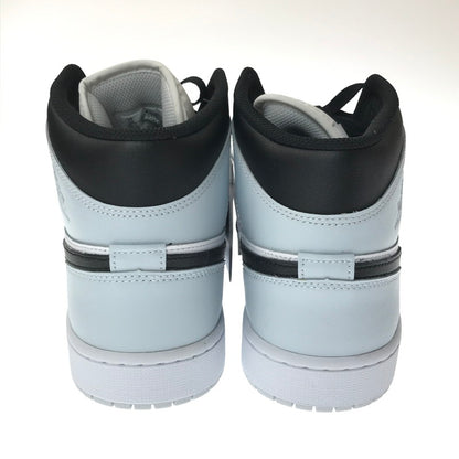 【中古美品】【メンズ】 NIKE ナイキ AIR JORDAN 1 MID DQ8426-002 エアジョーダン 1 ミッド スニーカー 靴 160-260616-na-13-tagh サイズ：30cm US 12 カラー：BLACK/AURA-WHITE-SQUADRON BLUE 万代Net店
