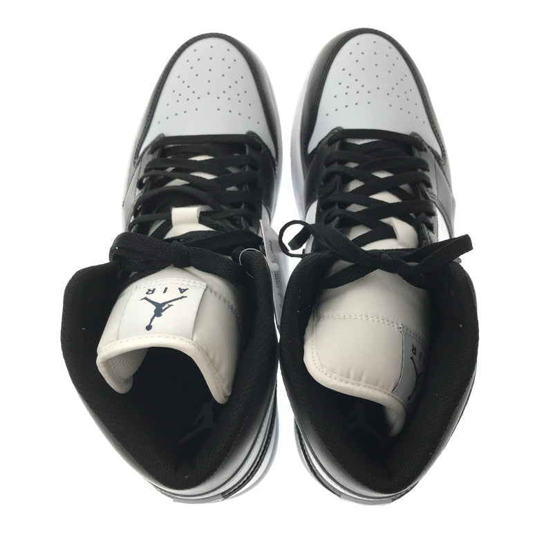 【中古美品】【メンズ】 NIKE ナイキ AIR JORDAN 1 MID DQ8426-002 エアジョーダン 1 ミッド スニーカー 靴 160-260616-na-13-tagh サイズ：30cm US 12 カラー：BLACK/AURA-WHITE-SQUADRON BLUE 万代Net店