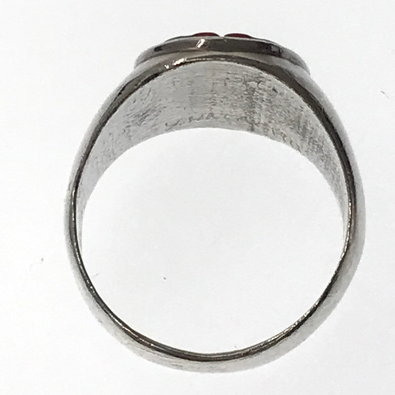 【中古品】【メンズ】 YELMO NATACHU イェルモ ナタチュー ZUNI INRAY RING ズニ インレイ リング 指輪 アクセサリー 191-260623-na-02-tagh カラー：シルバー 万代Net店