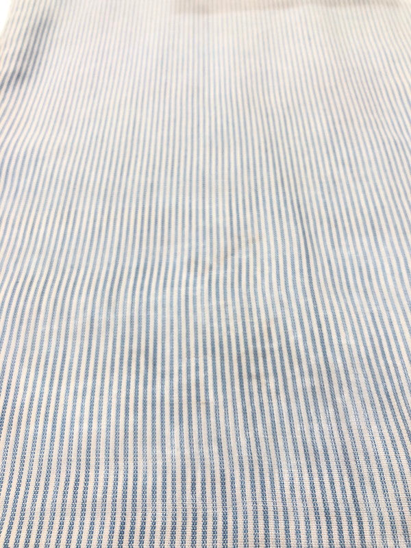 【現状渡し品】【メンズ】 PEERLESS UNIFORM ピアレス ユニフォーム MFG 70's STRIPE WORK SHIRT 70年代 ストライプ ワーク シャツ ヴィンテージ 146-260628-rt-17-tagh カラー：ブルー 万代Net店