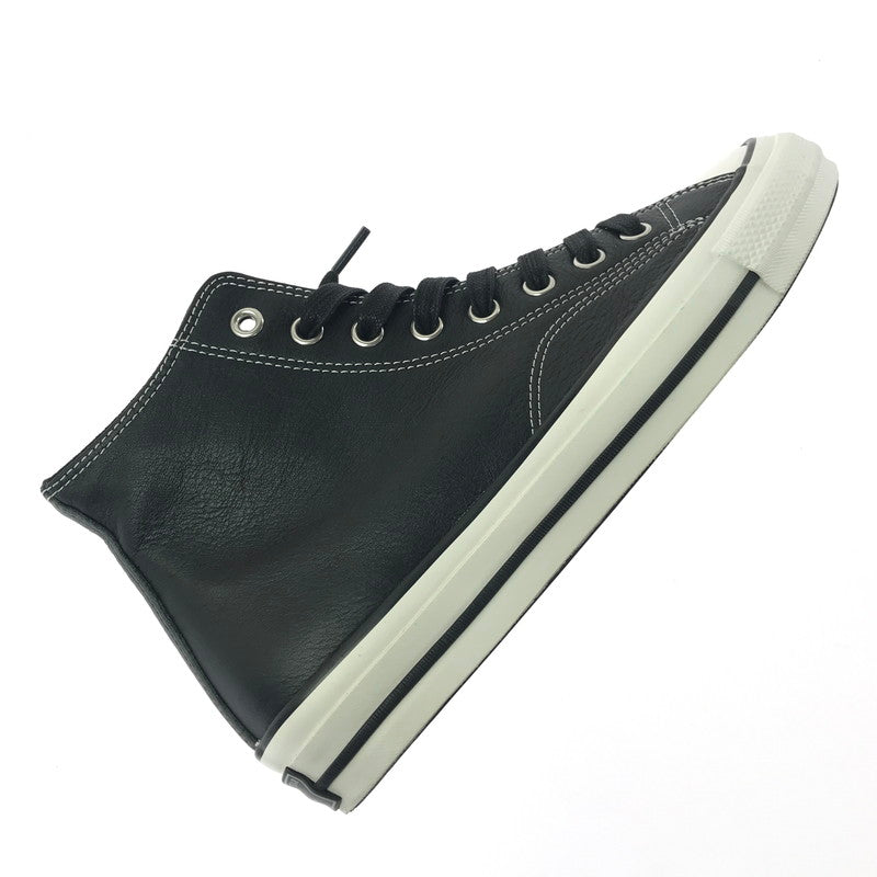 【中古美品】【メンズ】 CONVERSE ADDICT コンバース アディクト CHUCK TAYLOR LEATHER HI 1AD812 チャックテイラー レザー ハイ スニーカー 靴 162-260913-rt-27-tagh サイズ：28cm US9.5 カラー：ブラック 万代Net店