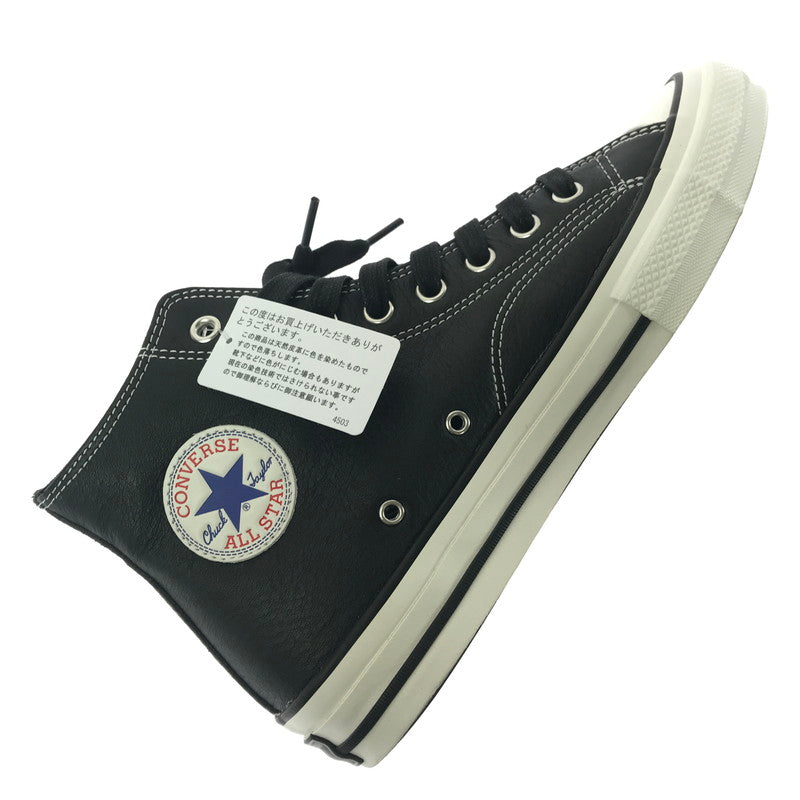 【中古美品】【メンズ】 CONVERSE ADDICT コンバース アディクト CHUCK TAYLOR LEATHER HI 1AD812 チャックテイラー レザー ハイ スニーカー 靴 162-260913-rt-27-tagh サイズ：28cm US9.5 カラー：ブラック 万代Net店