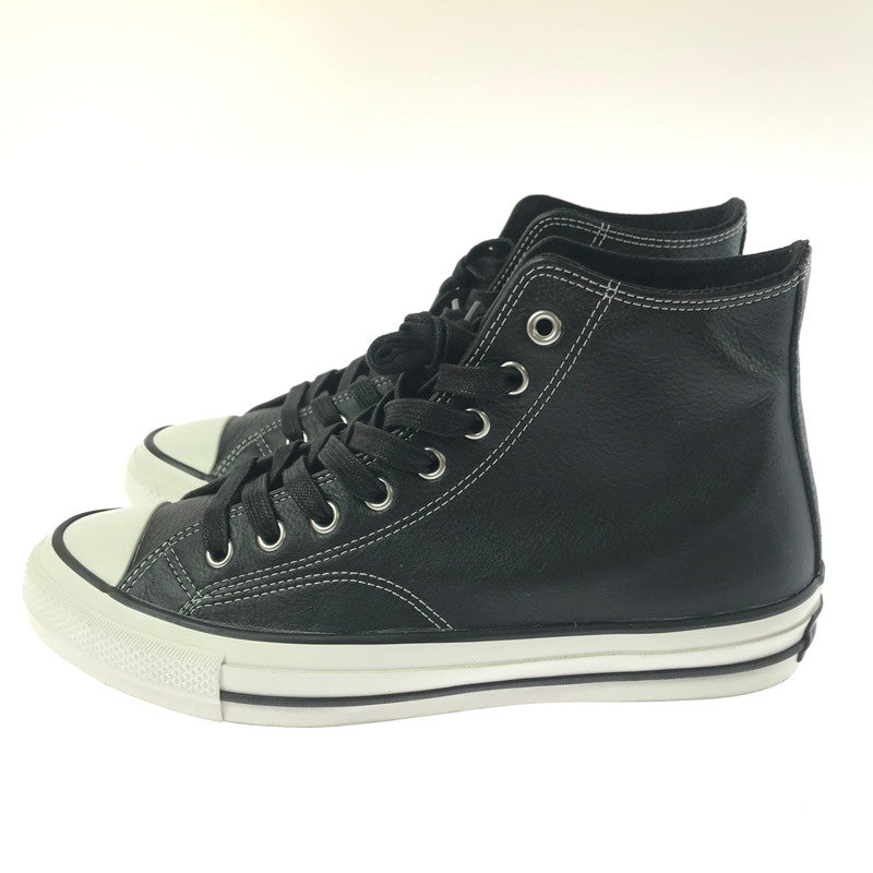 【中古美品】【メンズ】 CONVERSE ADDICT コンバース アディクト CHUCK TAYLOR LEATHER HI 1AD812 チャックテイラー レザー ハイ スニーカー 靴 162-260913-rt-27-tagh サイズ：28cm US9.5 カラー：ブラック 万代Net店