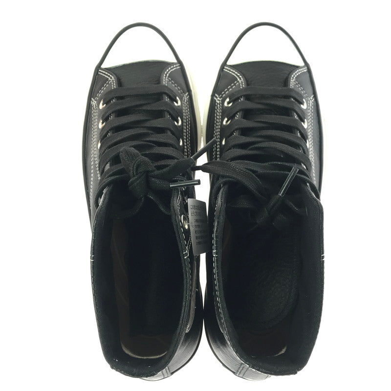 【中古美品】【メンズ】 CONVERSE ADDICT コンバース アディクト CHUCK TAYLOR LEATHER HI 1AD812 チャックテイラー レザー ハイ スニーカー 靴 162-260913-rt-27-tagh サイズ：28cm US9.5 カラー：ブラック 万代Net店
