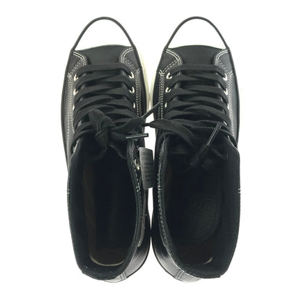 【中古美品】【メンズ】 CONVERSE ADDICT コンバース アディクト CHUCK TAYLOR LEATHER HI 1AD812 チャックテイラー レザー ハイ スニーカー 靴 162-260913-rt-27-tagh サイズ：28cm US9.5 カラー：ブラック 万代Net店
