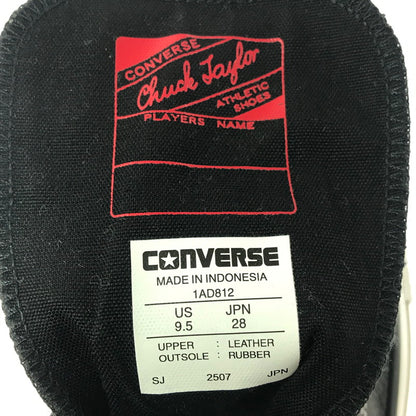 【中古美品】【メンズ】 CONVERSE ADDICT コンバース アディクト CHUCK TAYLOR LEATHER HI 1AD812 チャックテイラー レザー ハイ スニーカー 靴 162-260913-rt-27-tagh サイズ：28cm US9.5 カラー：ブラック 万代Net店