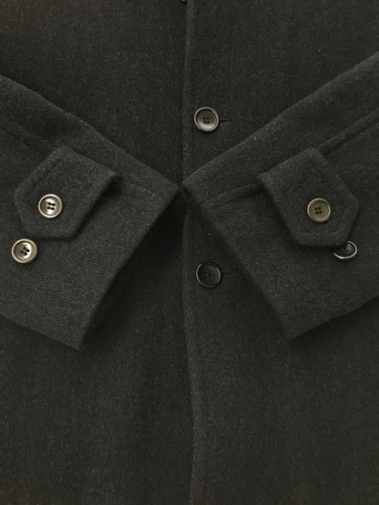 【中古品】【メンズ】 KENZO HOMME ケンゾー オム 90's ANGORA BLEND WOOL COAT 3612-2306 アンゴラ ブレンド ウール コート アウター 146-260704-rt-09-tag サイズ：3 カラー：ブラック 万代Net店