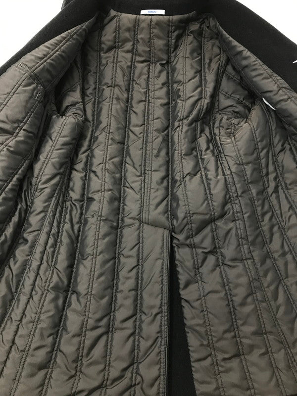 【中古品】【メンズ】 KENZO HOMME ケンゾー オム 90's ANGORA BLEND WOOL COAT 3612-2306 アンゴラ ブレンド ウール コート アウター 146-260704-rt-09-tag サイズ：3 カラー：ブラック 万代Net店
