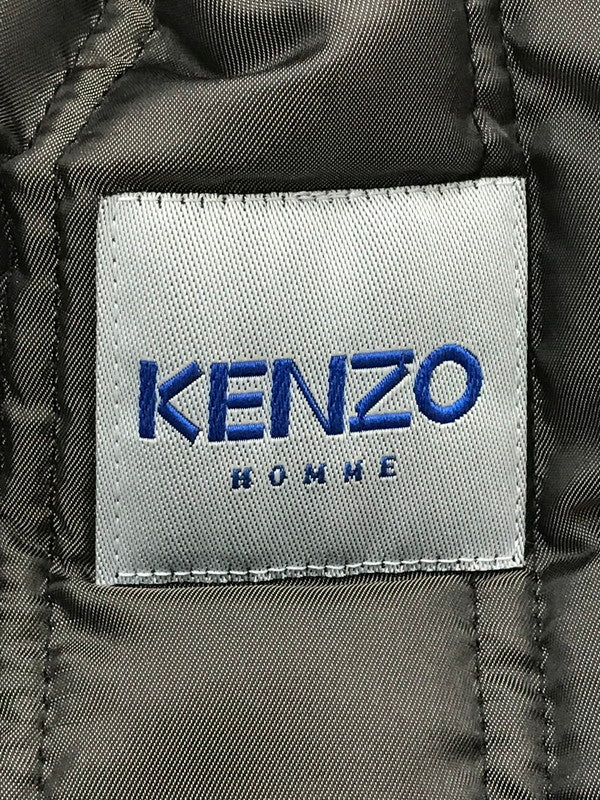 【中古品】【メンズ】 KENZO HOMME ケンゾー オム 90's ANGORA BLEND WOOL COAT 3612-2306 アンゴラ ブレンド ウール コート アウター 146-260704-rt-09-tag サイズ：3 カラー：ブラック 万代Net店