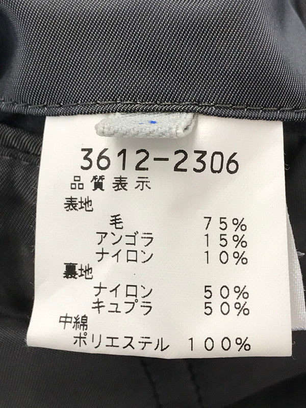 【中古品】【メンズ】 KENZO HOMME ケンゾー オム 90's ANGORA BLEND WOOL COAT 3612-2306 アンゴラ ブレンド ウール コート アウター 146-260704-rt-09-tag サイズ：3 カラー：ブラック 万代Net店