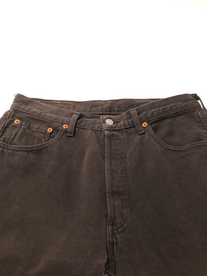 【中古品】【メンズ】 LEVI'S 90's 501 DENIM PANTS 501-0121 フランス製 97年製 刻印275 デニム パンツ ボトムス ジーンズ 157-260627-rt-29-tagh サイズ：W33 カラー：ブラウン 万代Net店