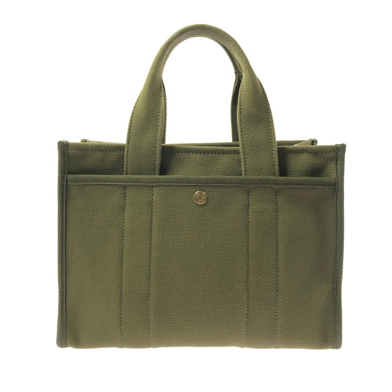 【中古品】【レディース】 COACH コーチ F2557 2WAY CARGO TOTE BAG CANVAS ツーウェイ カーゴ トート バッグ キャンバス 鞄 カバン 180-260704-ty-08-tagh カラー：カーキ 万代Net店