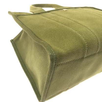 【中古品】【レディース】 COACH コーチ F2557 2WAY CARGO TOTE BAG CANVAS ツーウェイ カーゴ トート バッグ キャンバス 鞄 カバン 180-260704-ty-08-tagh カラー：カーキ 万代Net店