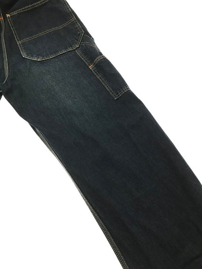 【中古品】【メンズ】 CARHARTT カーハート × EDWIN エドウィン 1889-1989 100 YEARS DENIM OVERALLS 0188 デニム オーバーオール 日本製 157-260709-rt-09-tag サイズ：34×34 カラー：インディゴ 万代Net店