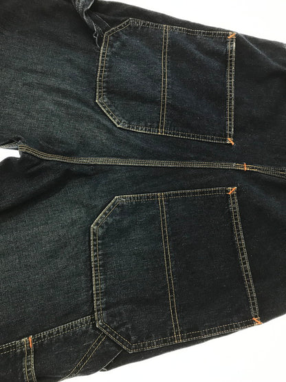 【中古品】【メンズ】 CARHARTT カーハート × EDWIN エドウィン 1889-1989 100 YEARS DENIM OVERALLS 0188 デニム オーバーオール 日本製 157-260709-rt-09-tag サイズ：34×34 カラー：インディゴ 万代Net店