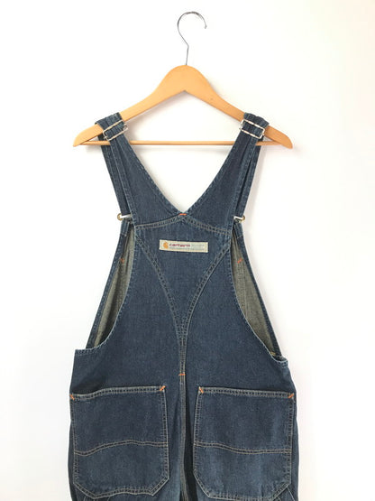 【中古品】【メンズ】 CARHARTT カーハート × EDWIN エドウィン 1889-1989 100 YEARS DENIM OVERALLS 0188 デニム オーバーオール 日本製 157-260709-rt-09-tag サイズ：34×34 カラー：インディゴ 万代Net店