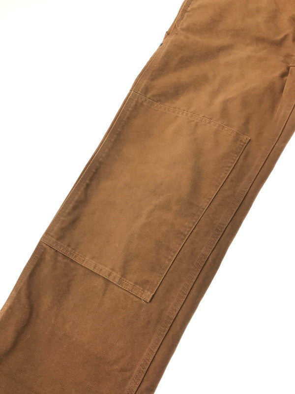 【中古品】【メンズ】 CARHARTT カーハート DUCK DOUBLE KNEE OVERALLS ダブルニー オーバーオール 157-260709-rt-10-tag サイズ：不明 下記参照 カラー：ブラウン 万代Net店