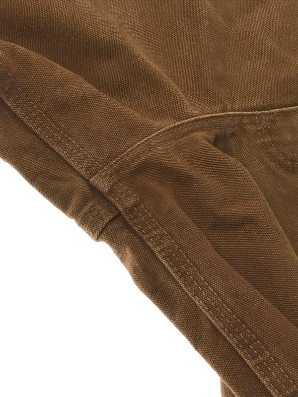 【中古品】【メンズ】 CARHARTT カーハート DUCK DOUBLE KNEE OVERALLS ダブルニー オーバーオール 157-260709-rt-10-tag サイズ：不明 下記参照 カラー：ブラウン 万代Net店