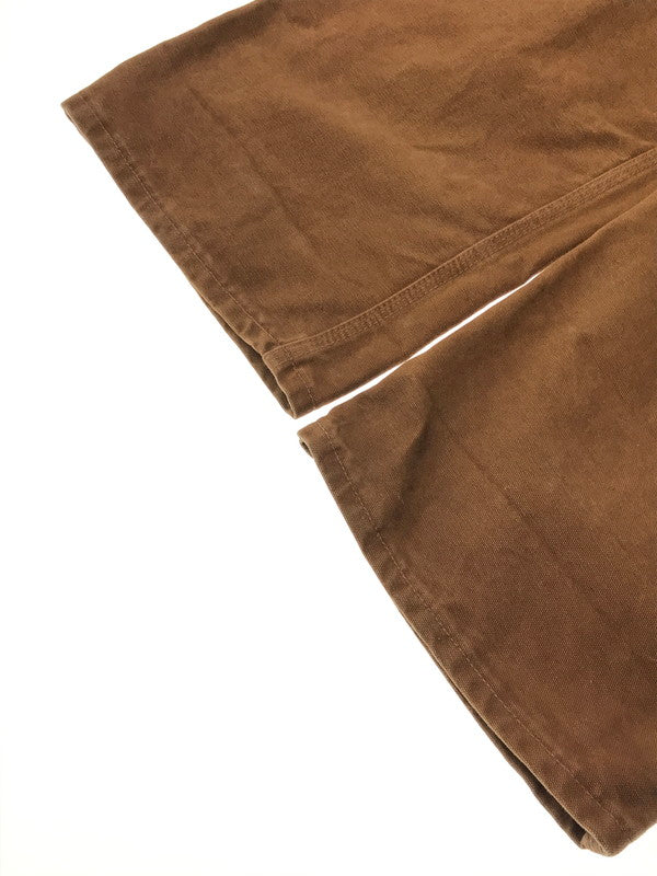 【中古品】【メンズ】 CARHARTT カーハート DUCK DOUBLE KNEE OVERALLS ダブルニー オーバーオール 157-260709-rt-10-tag サイズ：不明 下記参照 カラー：ブラウン 万代Net店
