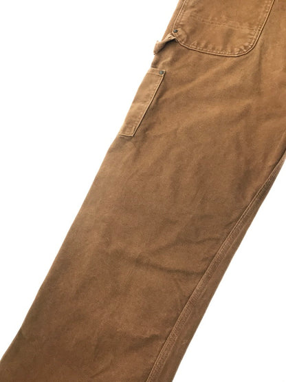 【中古品】【メンズ】 CARHARTT カーハート DUCK DOUBLE KNEE OVERALLS ダブルニー オーバーオール 157-260709-rt-10-tag サイズ：不明 下記参照 カラー：ブラウン 万代Net店
