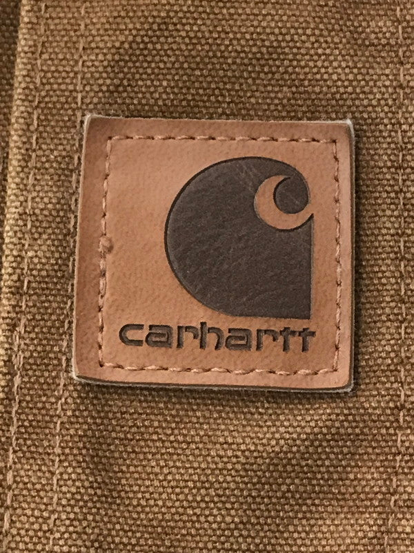 【中古品】【メンズ】 CARHARTT カーハート DUCK DOUBLE KNEE OVERALLS ダブルニー オーバーオール 157-260709-rt-10-tag サイズ：不明 下記参照 カラー：ブラウン 万代Net店