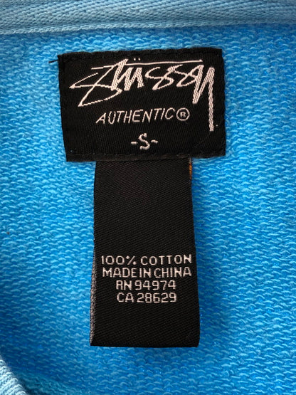 【中古品】【メンズ】 STUSSY AUTHENTIC ステューシー オーセンティック SWEATSHIRT スウェット シャツ トレーナー トップス 142-260627-rt-09-tagh サイズ：S カラー：ブルー 万代Net店