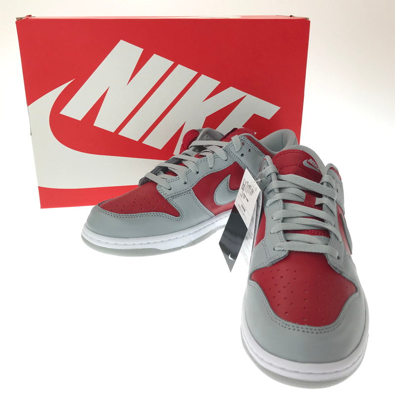【中古美品】【メンズ】 NIKE ナイキ DUNK LOW QS FQ6965-600 ダンク ロー スニーカー 靴 160-260616-na-18-tagh サイズ：28cm US 10 カラー：VARSITY RED/SILVER-WHITE 万代Net店