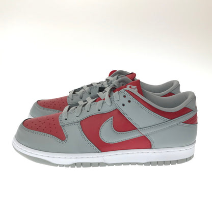 【中古美品】【メンズ】 NIKE ナイキ DUNK LOW QS FQ6965-600 ダンク ロー スニーカー 靴 160-260616-na-18-tagh サイズ：28cm US 10 カラー：VARSITY RED/SILVER-WHITE 万代Net店