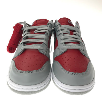 【中古美品】【メンズ】 NIKE ナイキ DUNK LOW QS FQ6965-600 ダンク ロー スニーカー 靴 160-260616-na-18-tagh サイズ：28cm US 10 カラー：VARSITY RED/SILVER-WHITE 万代Net店