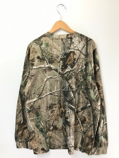 【中古美品】【メンズ】 SUPREME シュプリーム 25AW SMALL BOX L/S TEE スモール ボックス ロングスリーブ Tシャツ 長袖 Tシャツ トップス 149-260701-rt-12-tag サイズ：XL カラー：リアルツリーAP 万代Net店