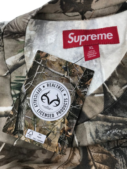 【中古美品】【メンズ】 SUPREME シュプリーム 25AW SMALL BOX L/S TEE スモール ボックス ロングスリーブ Tシャツ 長袖 Tシャツ トップス 149-260701-rt-12-tag サイズ：XL カラー：リアルツリーAP 万代Net店