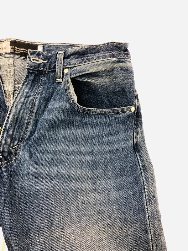 【中古品】【メンズ】 LEVI'S リーバイス SILVER TAB シルバータブ LOOSE FIT DENIM PANTS ルーズフィット デニムパンツ ジーンズ ボトムス 158-260703-YY-09-tagh サイズ：W34 カラー：ブルー 万代Net店