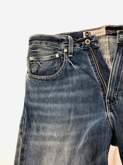 【中古品】【メンズ】 LEVI'S リーバイス SILVER TAB シルバータブ LOOSE FIT DENIM PANTS ルーズフィット デニムパンツ ジーンズ ボトムス 158-260703-YY-09-tagh サイズ：W34 カラー：ブルー 万代Net店