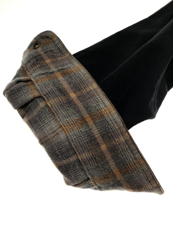 【中古品】【メンズ】 CARHARTT カーハート CANVAS PLAID FLANNEL LINER SHIRT JACKET S296 BLK キャンバス プラッド フランネル ライナー シャツジャケット 146-260628-rt-07-tagh カラー：ブラック 万代Net店