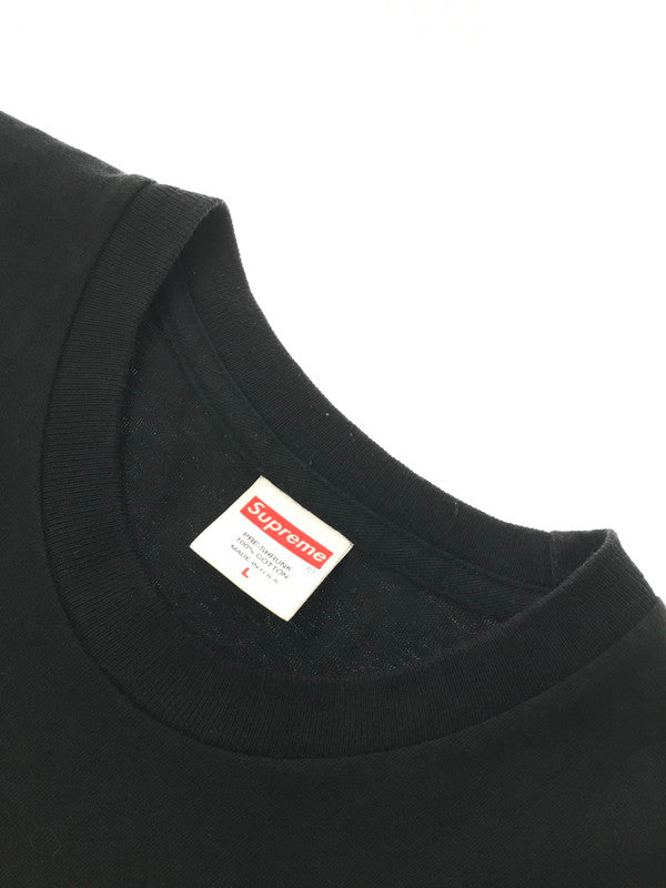 【中古品】【メンズ】 SUPREME シュプリーム 20SS SHOP TEE ショップ Tシャツ 半袖Tシャツ トップス 149-260701-rt-05-tag サイズ：L カラー：ブラック 万代Net店
