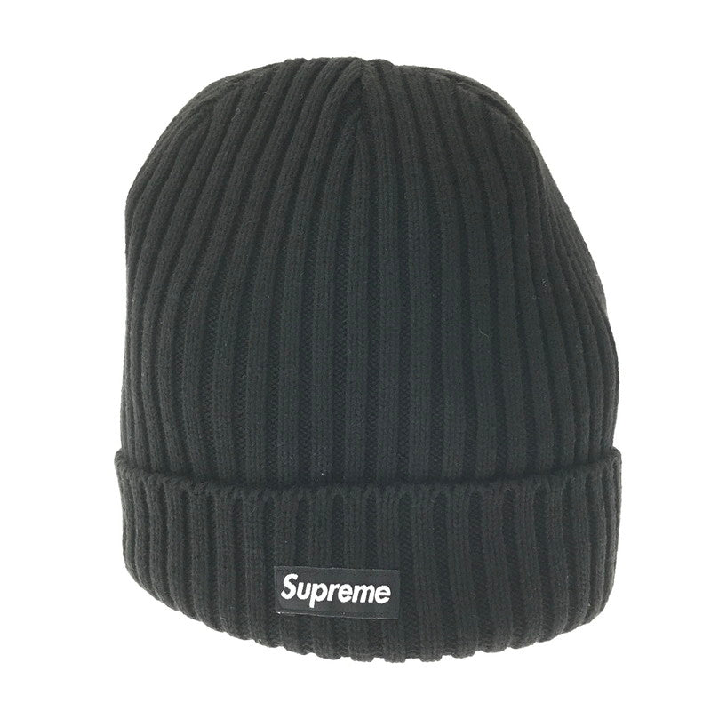 【中古品】【メンズ】 SUPREME シュプリーム SMALL BOX LOGO BEANIE スモール ボックス ロゴ ビーニー ニット帽 帽子 185-260704-na-01-tagh カラー：ブラック 万代Net店
